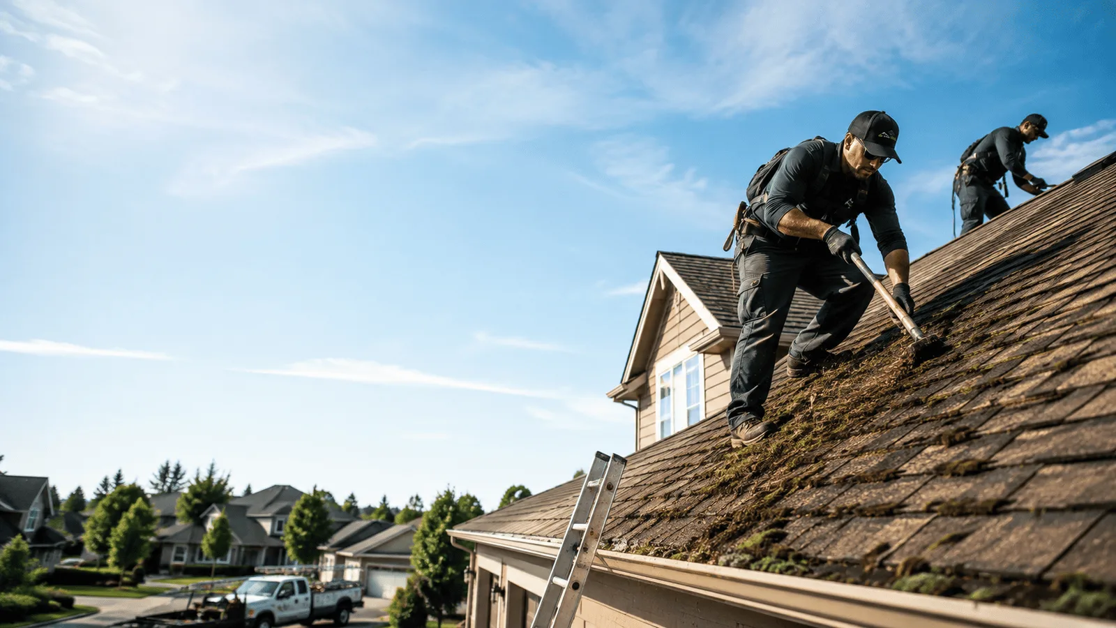 Roof Moss Removal in Savoy, TX near me
